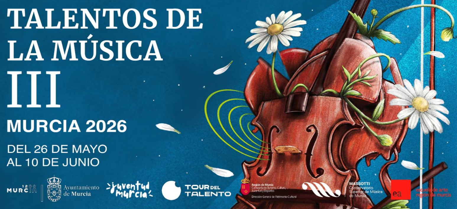 Del 26 de mayo al 10 de junio: Conciertos gratuitos en distintas localizaciones de Murcia